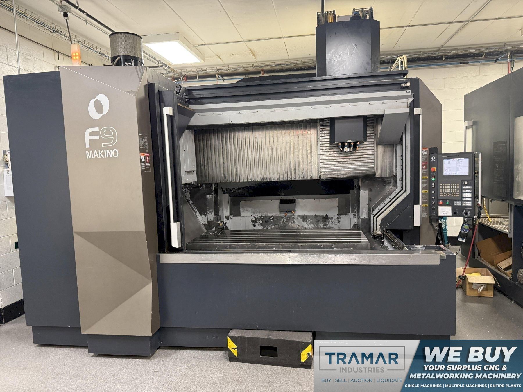 Makino F9 CNC Vertical Machining Center For Sale - 2015