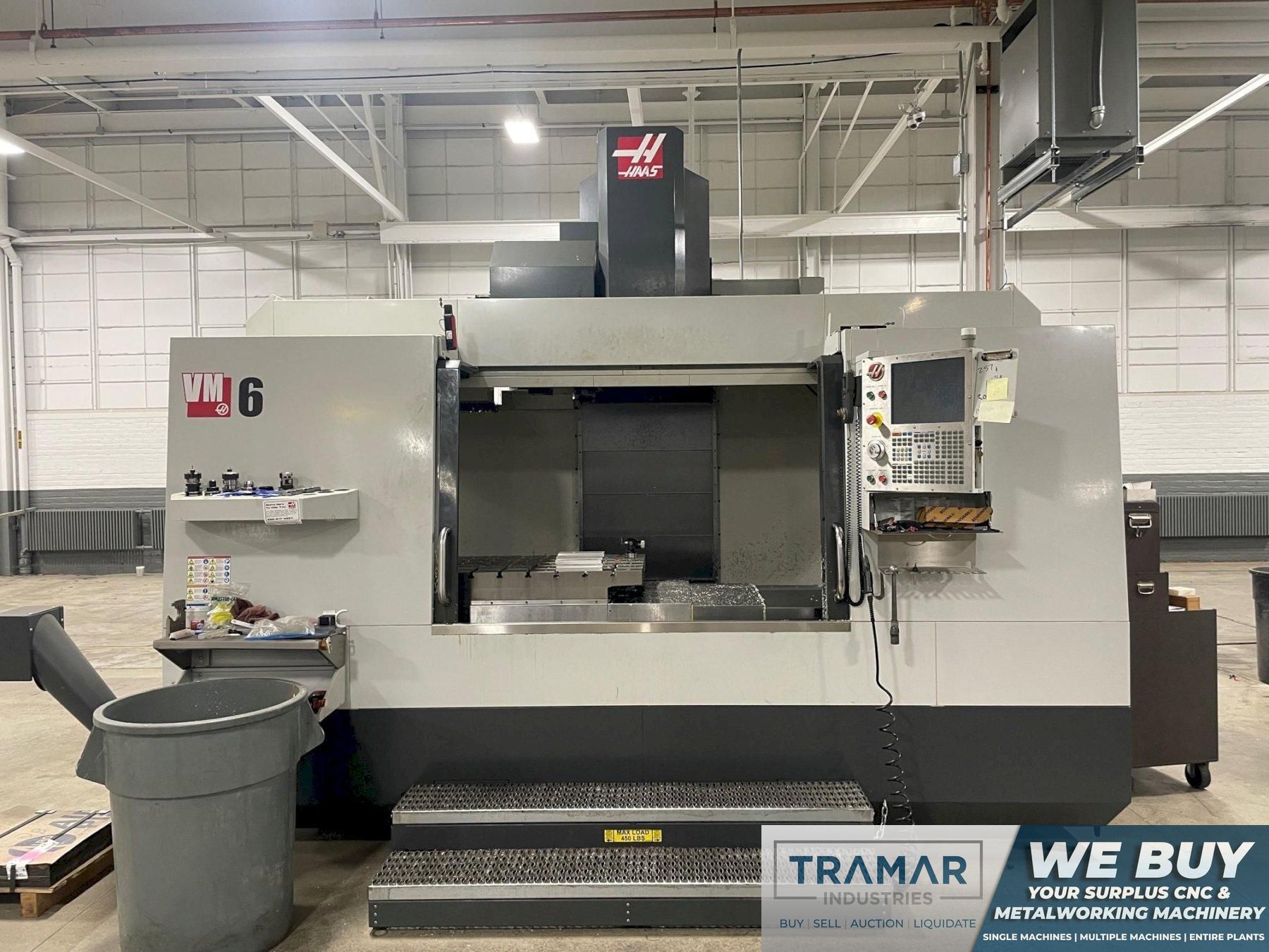 Haas VM-6 CNC Vertical Machining Center For Sale - 2013