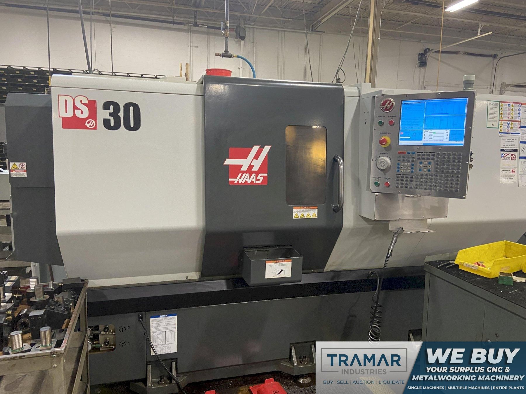 Haas DS-30 CNC Lathe with Live Tooling and Sub Spindle For Sale 2011