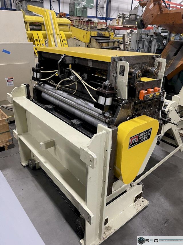 20,000 lbs x 48" Mecon Space Saver Servo Coil Feed Line