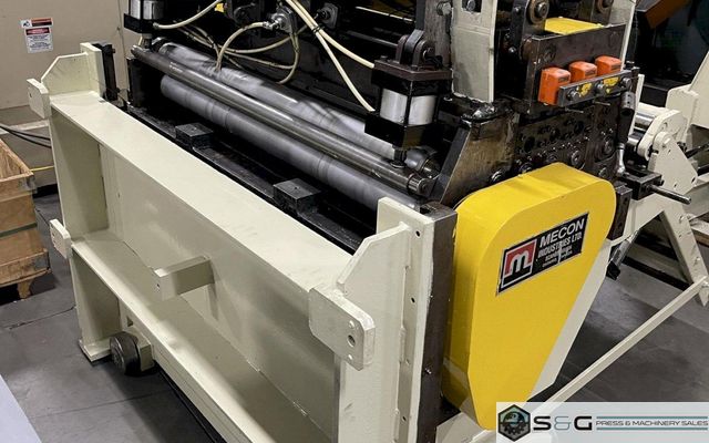 20,000 lbs x 48" Mecon Space Saver Servo Coil Feed Line