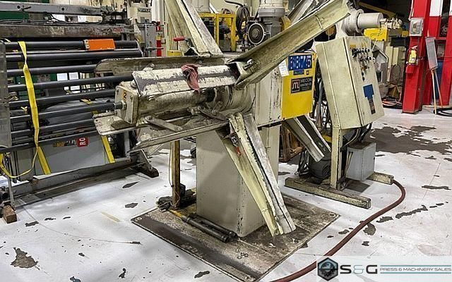 6,000 lbs. Mecon Used Double End Motorized Coil Reel For Sale, Model# D60M24H