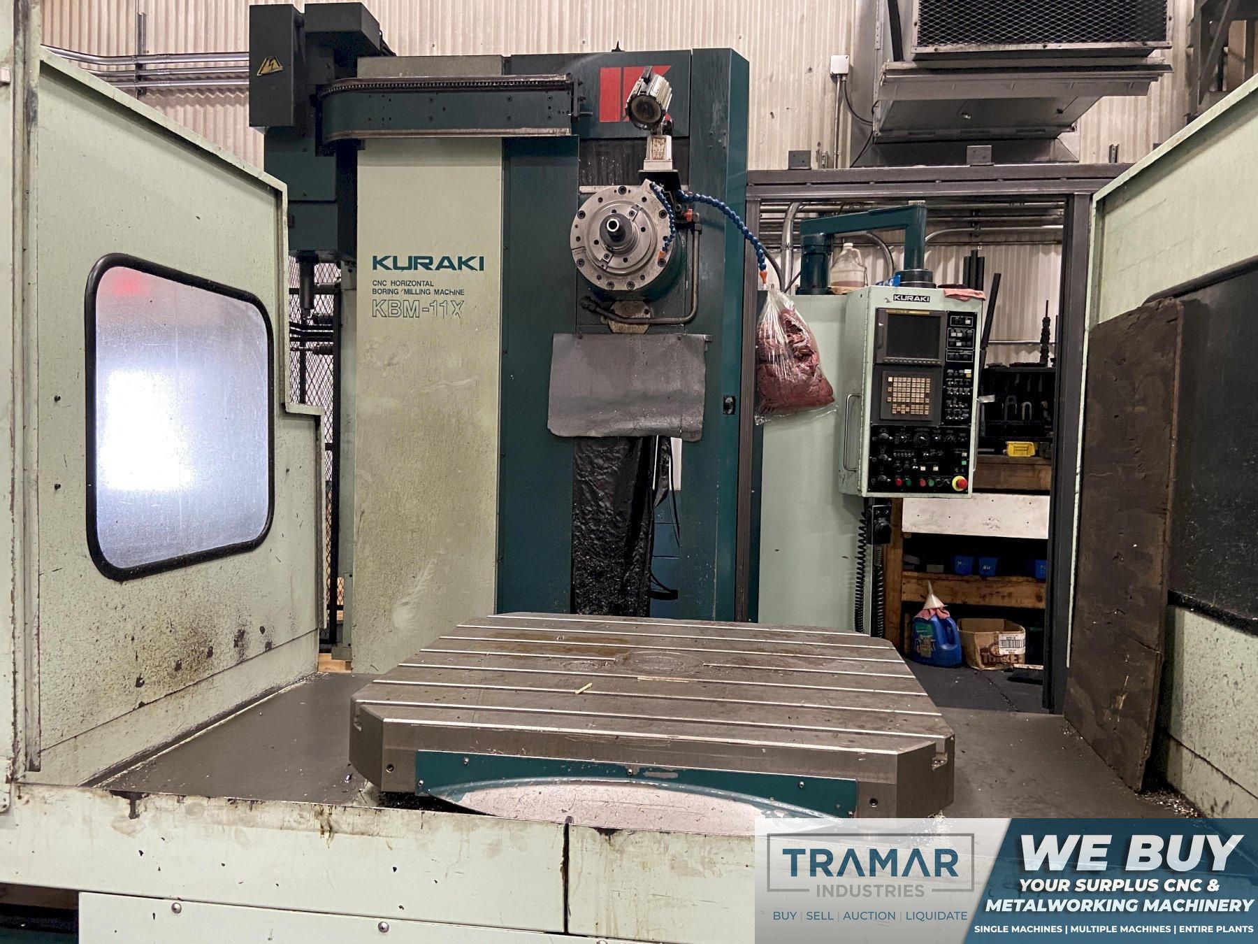 Kuraki KB11XHL CNC Horizontal Boring Mill