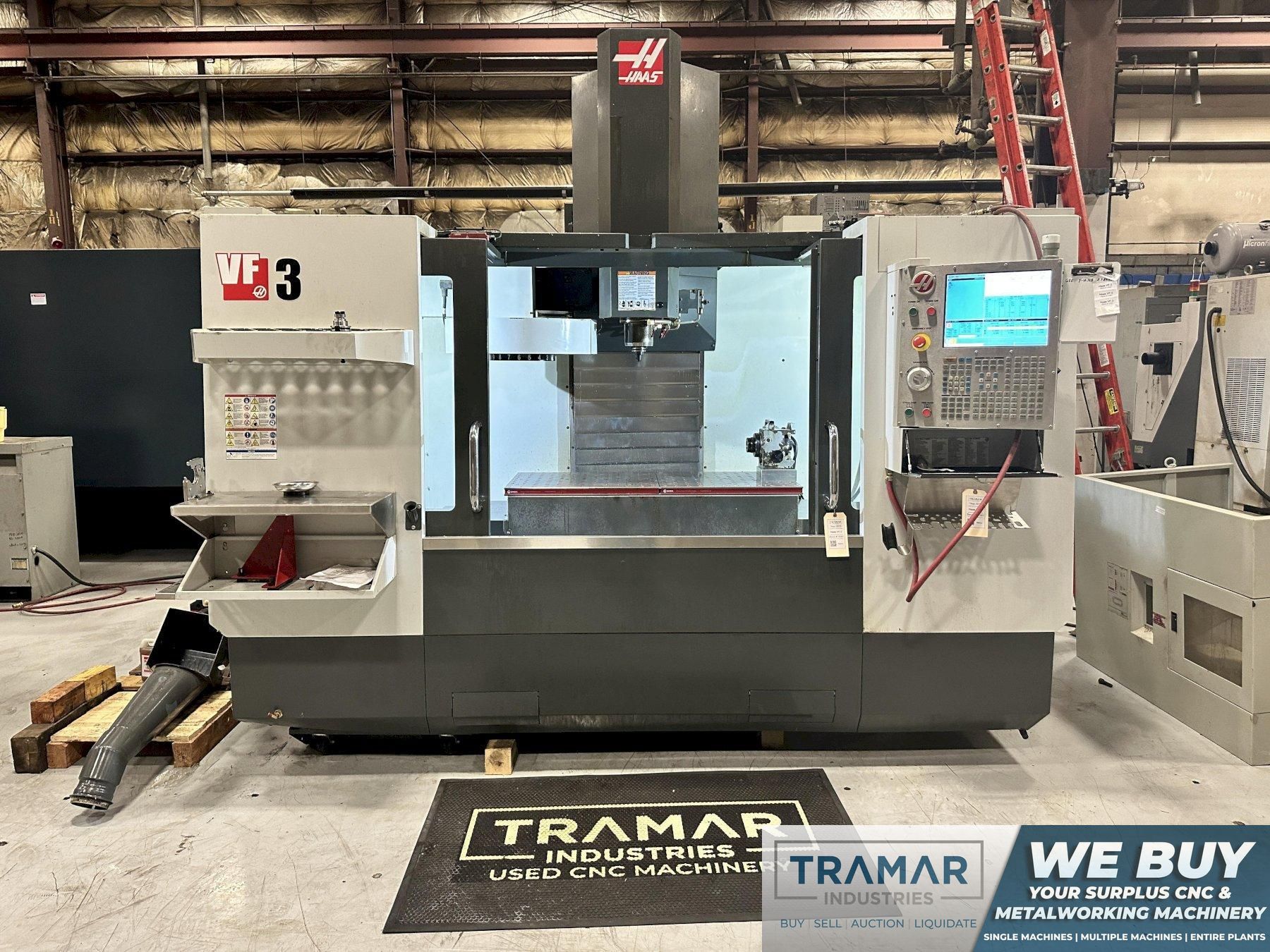 Haas VF-3 CNC Vertical Machining Center For Sale - 2015