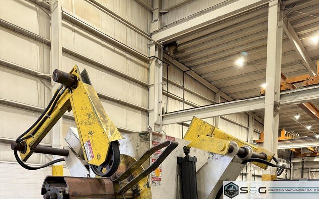 6,000 Lbs. x 12" Wide Coe Press Double End Coil Reel And Straightener For Sale, Year 2012