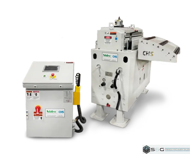 New 2026 NIDEC-CHS MX-324 Servo Feeder - Precision Coil Handling Equipment, 24" Coil Width