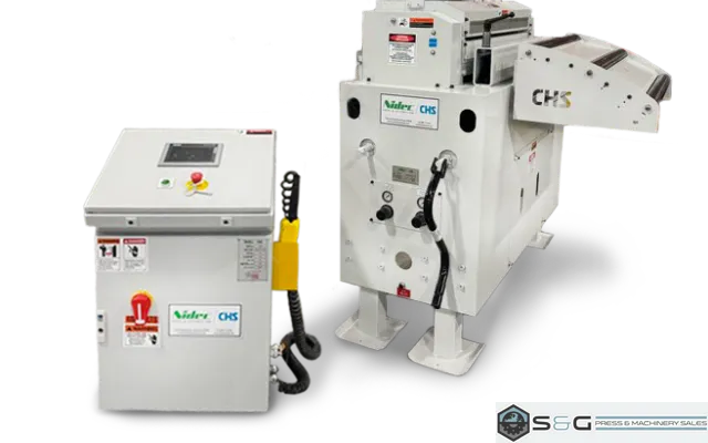 New 2026 NIDEC-CHS MX-324 Servo Feeder - Precision Coil Handling Equipment, 24" Coil Width