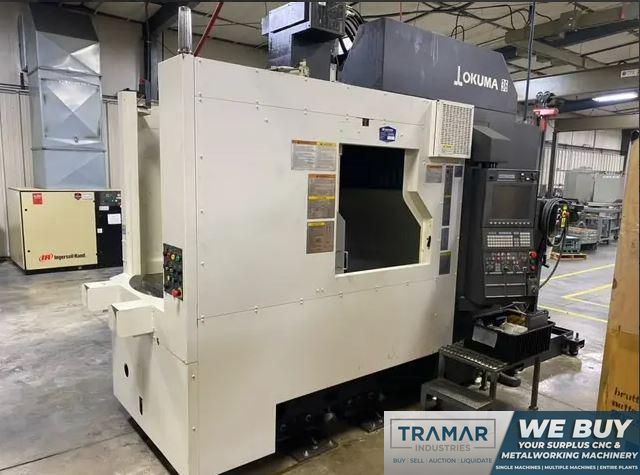 Okuma MF-46VA Used CNC Vertical Machining Center For Sale - 2019