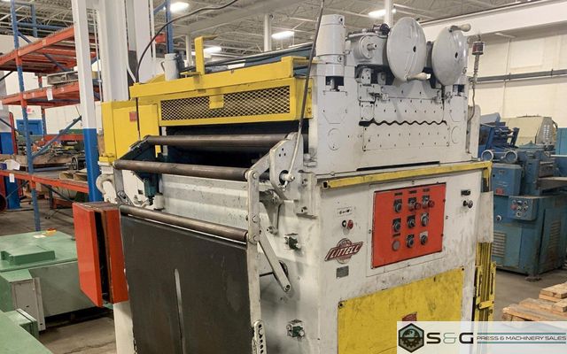 36" Wide Littell #336-15 Roll Precision Straightener