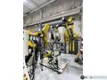 6,000 x 12" Coe Press Equipment High Strength Steel Coil Feed Line with Double End Reel, Powered Straightener, and Combination Servo Feed Straightener, Year 2015