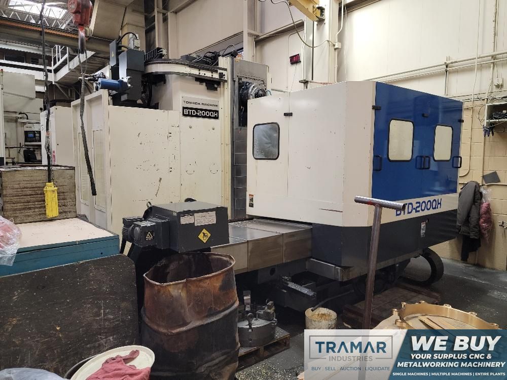 Toshiba BTD-200QH CNC Horizontal Boring & Milling Machine