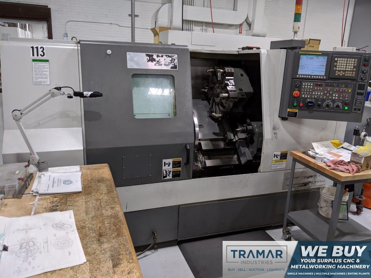 Samsung SL-25B/500 CNC Horizontal Lathe