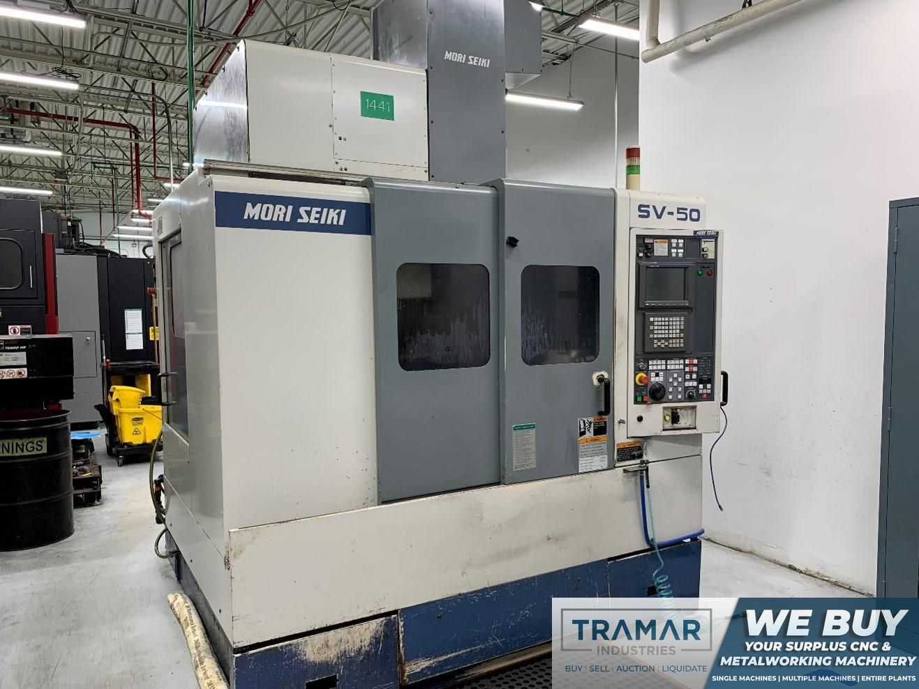 Mori Seiki SV-50/40 Used CNC Vertical Machining Center For Sale - 1997