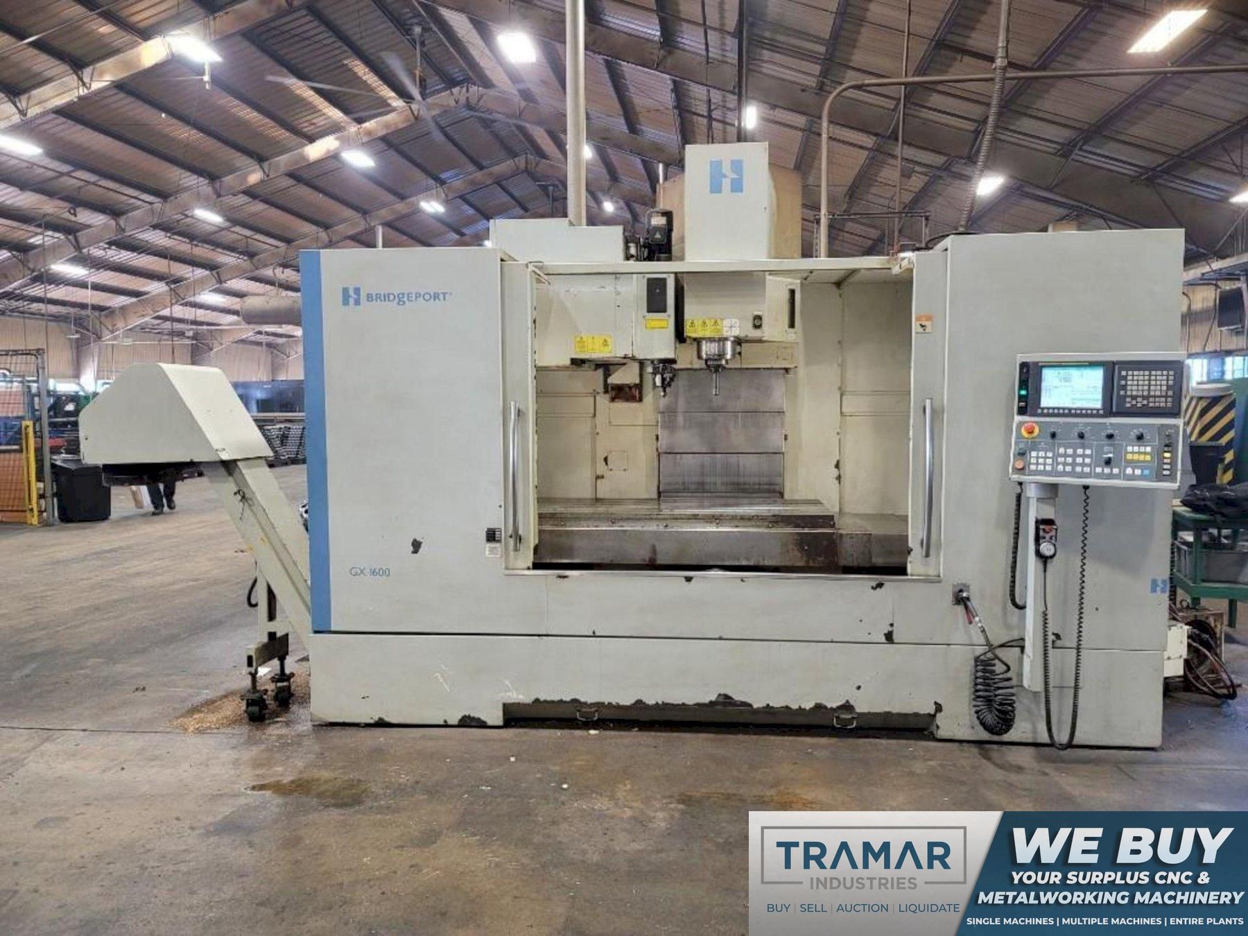 Hardinge Bridgeport GX 1600 CNC Vertical Machining Center For Sale 2011
