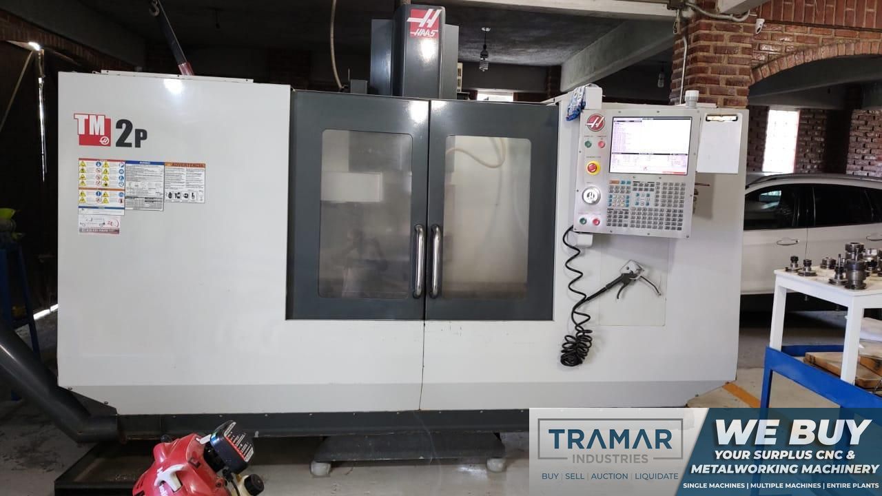Haas TM-2P Used CNC Vertical Machining Center For Sale - 2012
