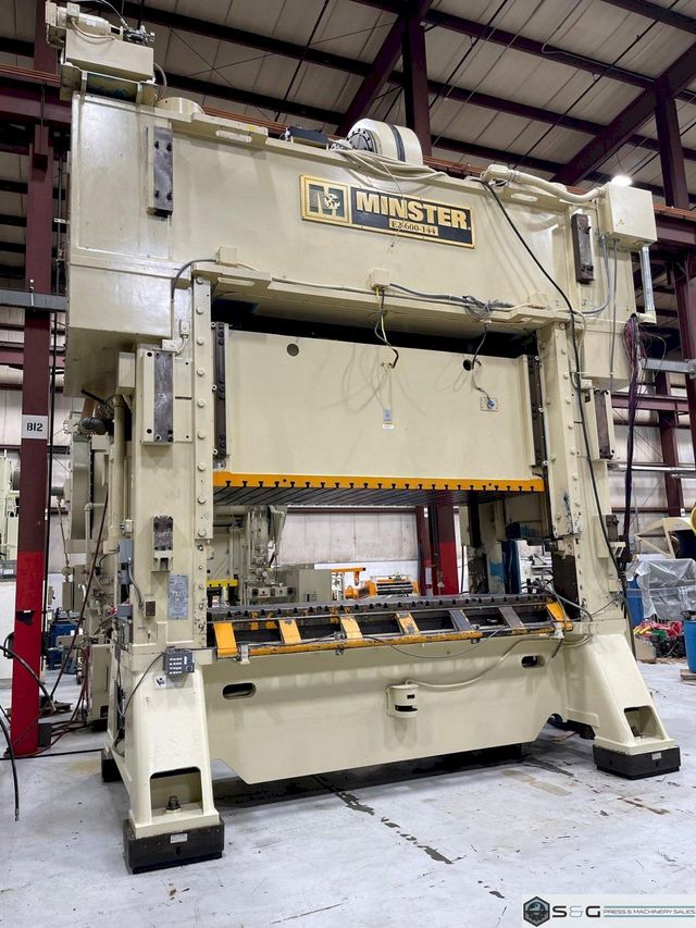600 ton Minster E2-600-144-60 Hevi-stamper, New 2004