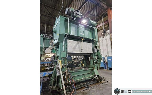 Minster Press For Sale - 400 ton Capacity Hevi-Stamper Model E2-400-96-42 Year 1990