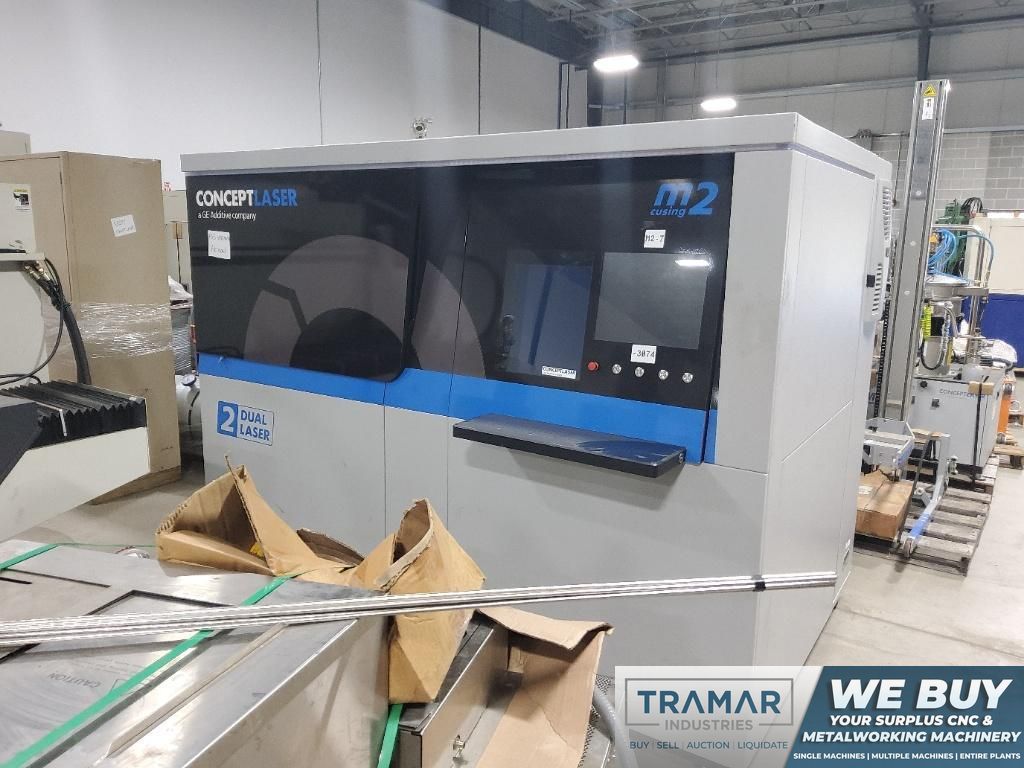 Used 2017 Concept M2 Cusing 3D Metal Printer For Sale