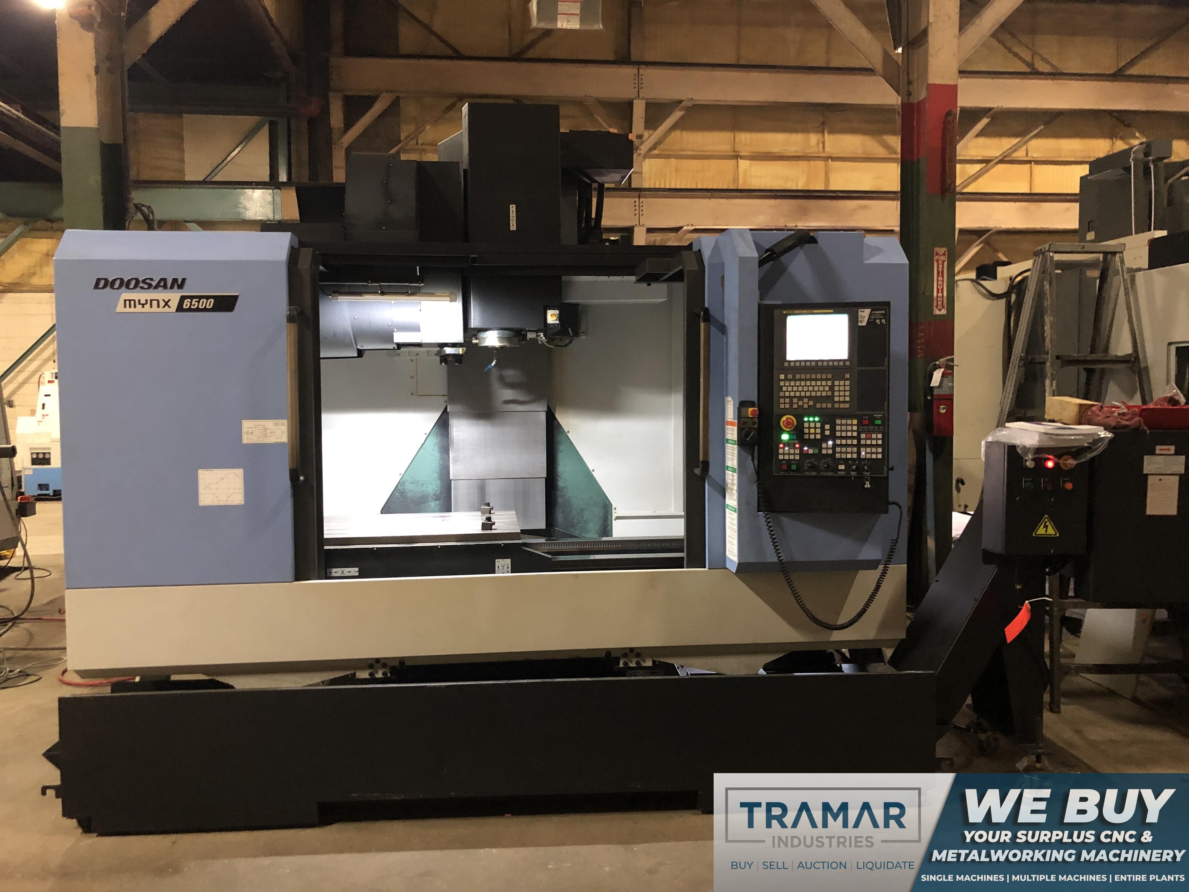 Doosan Mynx 6500 CNC Vertical Machining Center, Fanuc Series i, 50