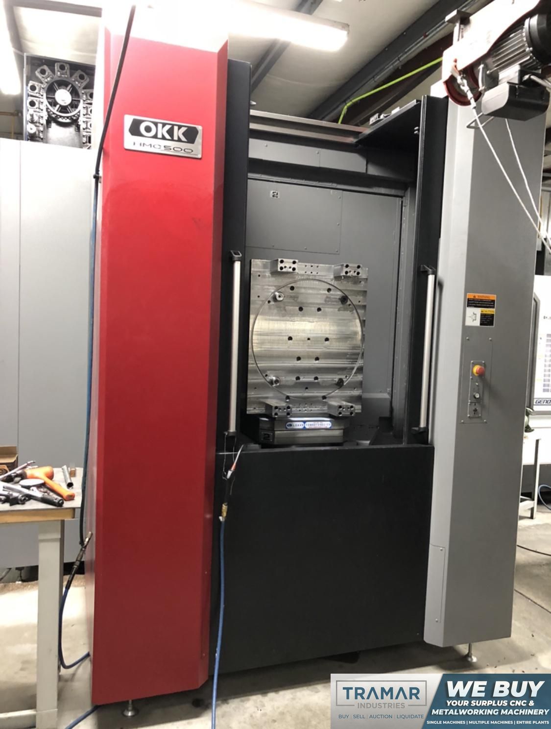 2017 OKK HMC 500 CNC Horizontal Machining Center For Sale