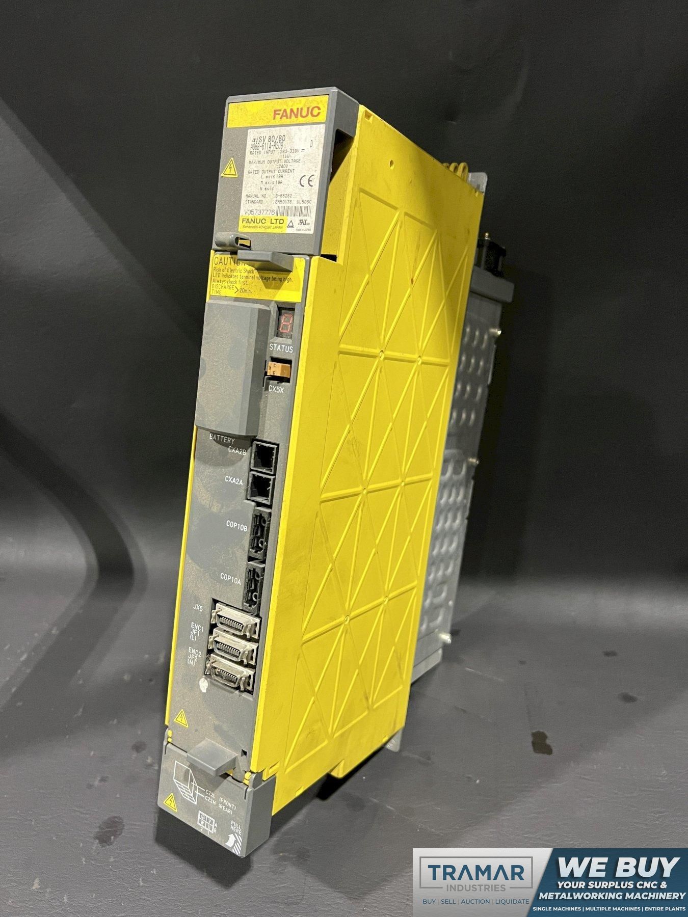 Fanuc Servo Amplifier A06B-6114-H209 A20B-2100-0471/09B TESTED