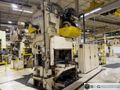 150-ton Minster "Piece-Maker" Back Geared Straight Side Press Model P2-150-60 For Sale, Year 1996 -  Includes Coil Feed Line