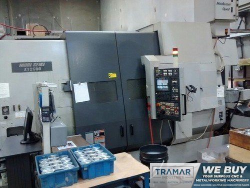 MORI SEIKI ZT-2500Y TWIN SPINDLE TWIN TURRET CNC TURNING CENTER w/ MSG-501 (Fanuc 18i)w/MAPPS, C/Y Axis, Milling, 3.5