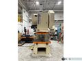 130 ton Pressix Adjustable Stroke Metal Stamping Gap Frame Back Geared Press, Year 2006