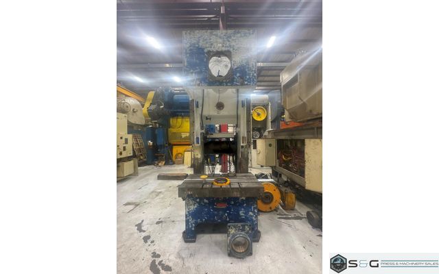 200 ton Aida NC1-200(1) Used Single Crank Mechanical Metal Stamping  OBS Press For Sale, Rebuild in Process 2025!