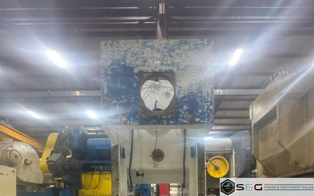 200 ton Aida NC1-200(1) Used Single Crank Mechanical Metal Stamping  OBS Press For Sale, Rebuild in Process 2025!