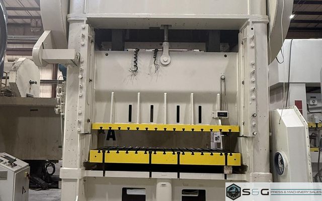 500 ton Niagara SC2-500-96-48P Straight Side Mechanical Metal Stamping Press For Sale - Full Rebuild Completed!