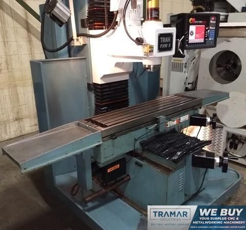 Southwestern Industries Trak FHM 5 CNC Bed Mill with Prototrak SMX Control