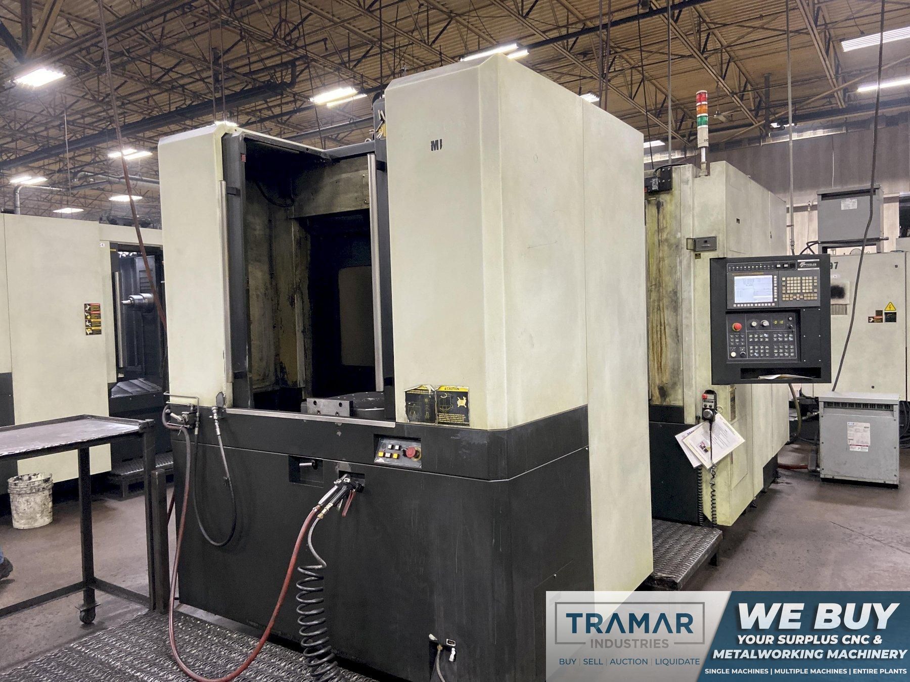 Feeler FMH-500 CNC Horizontal Machining Center, Fanuc 31i, 19.68