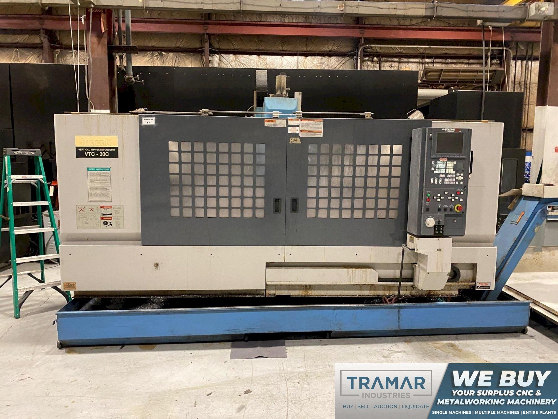 Mazak VTC-30C Vertical Machining Center For Sale - 1999