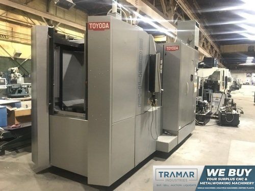TOYODA FH450S CNC HORIZONTAL MACHINING CENTER, Fanuc 31i Control, Full Fourth Axis, 15k Spindle, HSK-63, 60 ATC, 2007 ACTUAL PRICING AVAILABLE ON REQUEST.