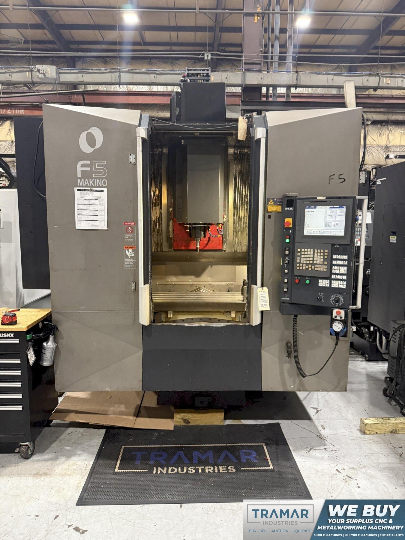 2011 Makino F5 CNC Vertical Machining Center For Sale