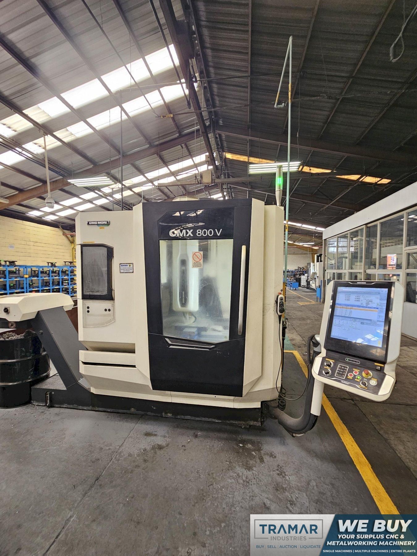 2021 DMG MORI CMX 800V Vertical Machining Center - High Precision, Low Hours