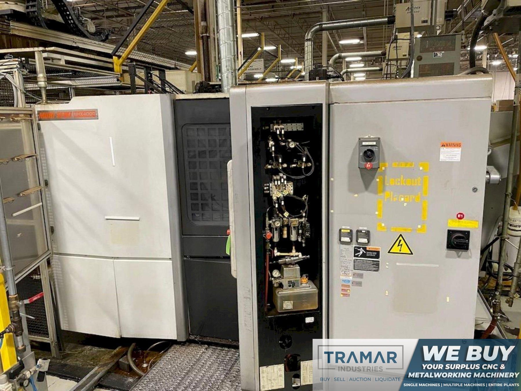 Mori Seiki NHX-4000 Used CNC Horizontal Machining Center For Sale - 2011