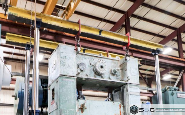 600 Ton NIAGARA SE2-600-108-60, Straight Side Mechanical Metal Stamping Press, REBUILT!