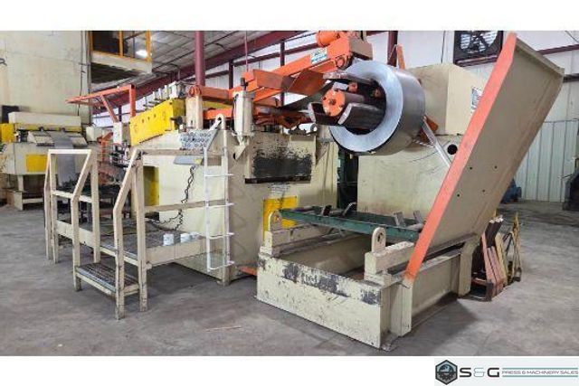 15,000 lbs. x 42" Dallas Coil Reel and Dallas Powered Straightener Available For Sale!
