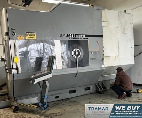 2006 Deckel Maho DMU 125P duoBLOCK 5-axis CNC Machining Center For Sale