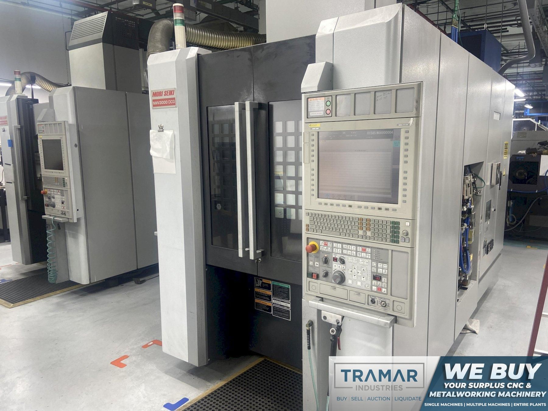 Mori Seiki NMV3000DCG Used 5-Axis CNC Vertical Machining Center For Sale - 2010