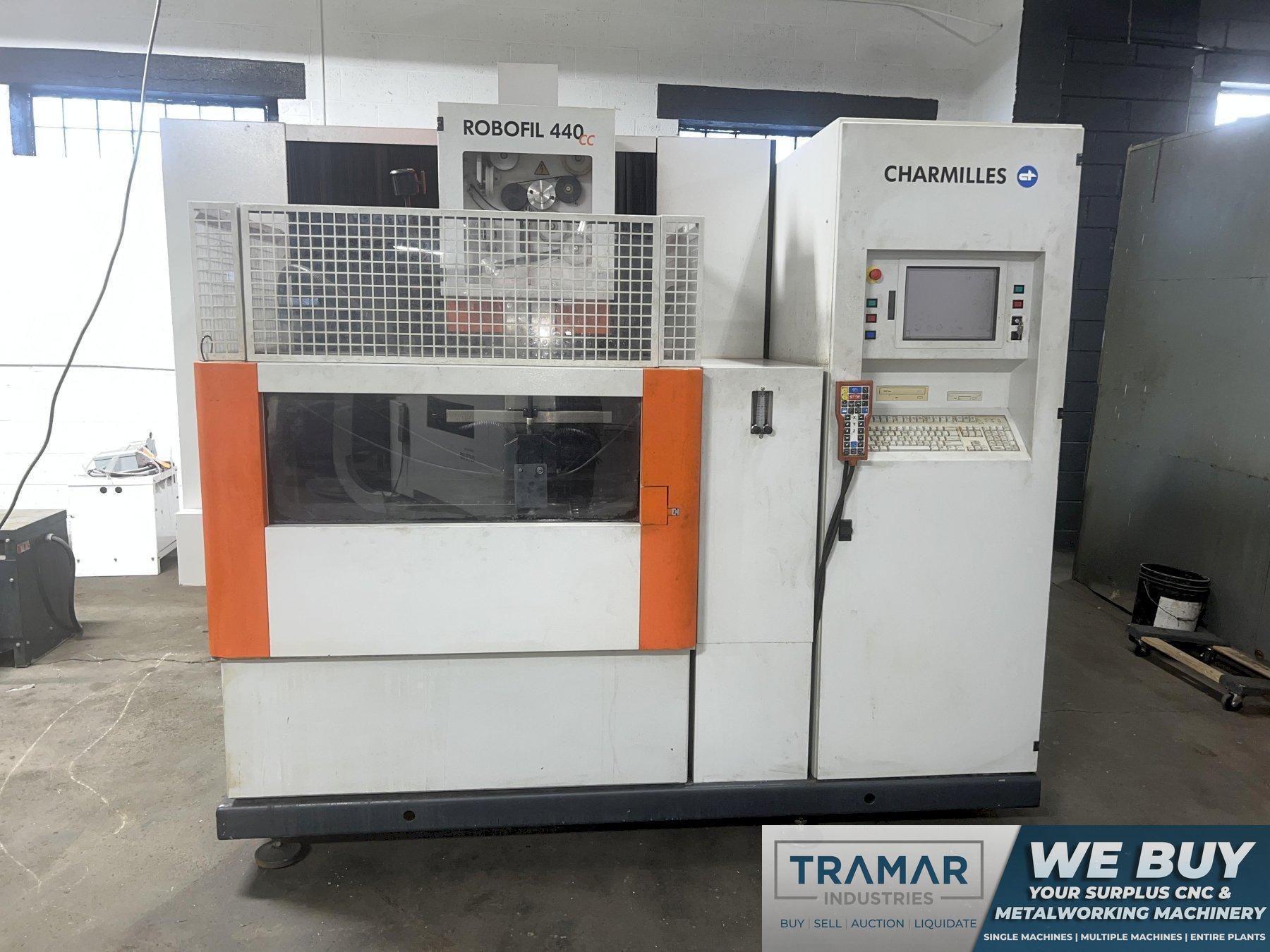 Charmilles Robofil RL440CC Used CNC Wire EDM For Sale - 2006