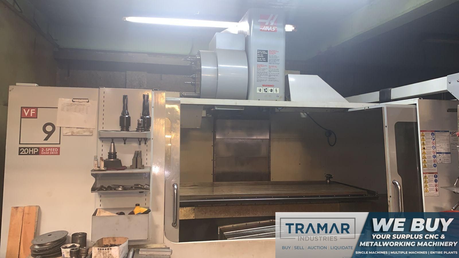 Haas VF-9/40 CNC Vertical Machining Center For Sale - 2008