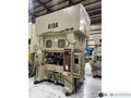 200-TON AIDA PMX-L2-200(1) USED MECHANICAL METAL STAMPING PRESS FOR SALE, YEAR 1990