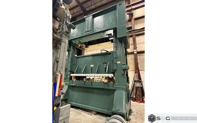 400-ton Minster E2-400-108-54 Hevi-Stamper Progressive Die Metal Stamping Press, Rebuild in Process