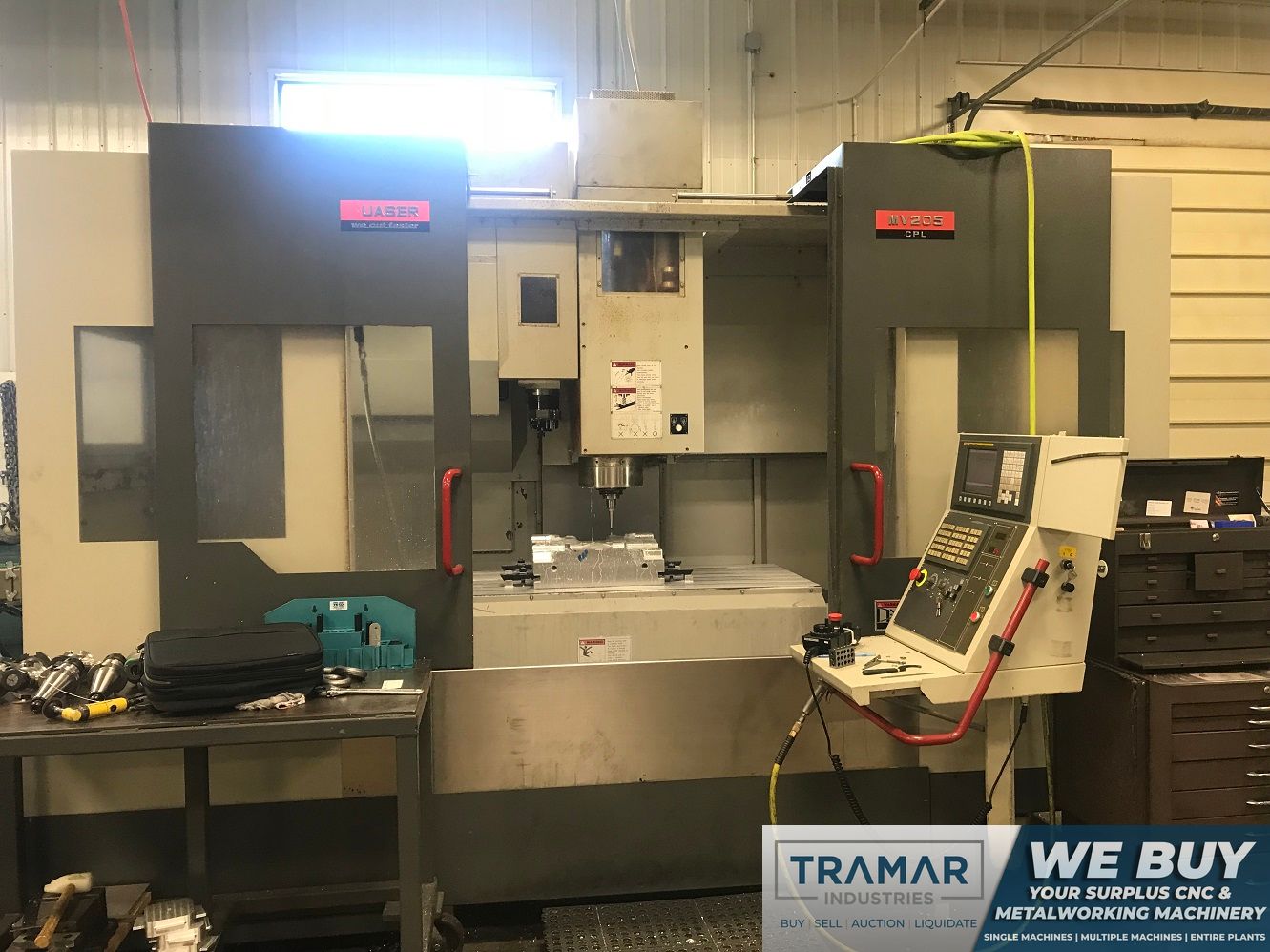 Quaser MV205 CNC Vertical Machining Center w/Fanuc 0iMB, 59