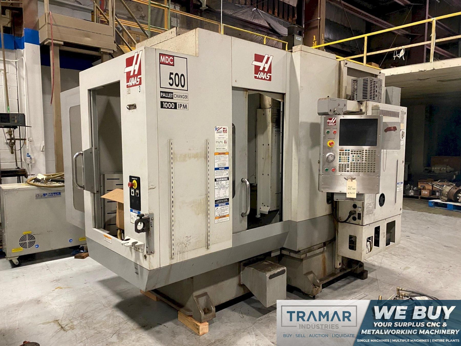 Haas MDC-500 CNC Vertical Pallet Changer