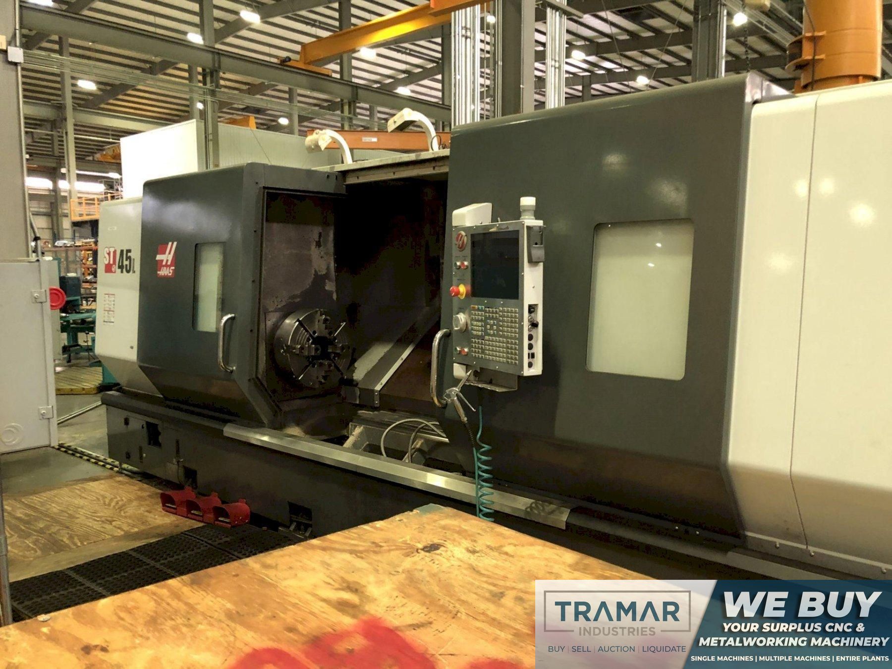 Haas ST-45L CNC Lathe For Sale 2014