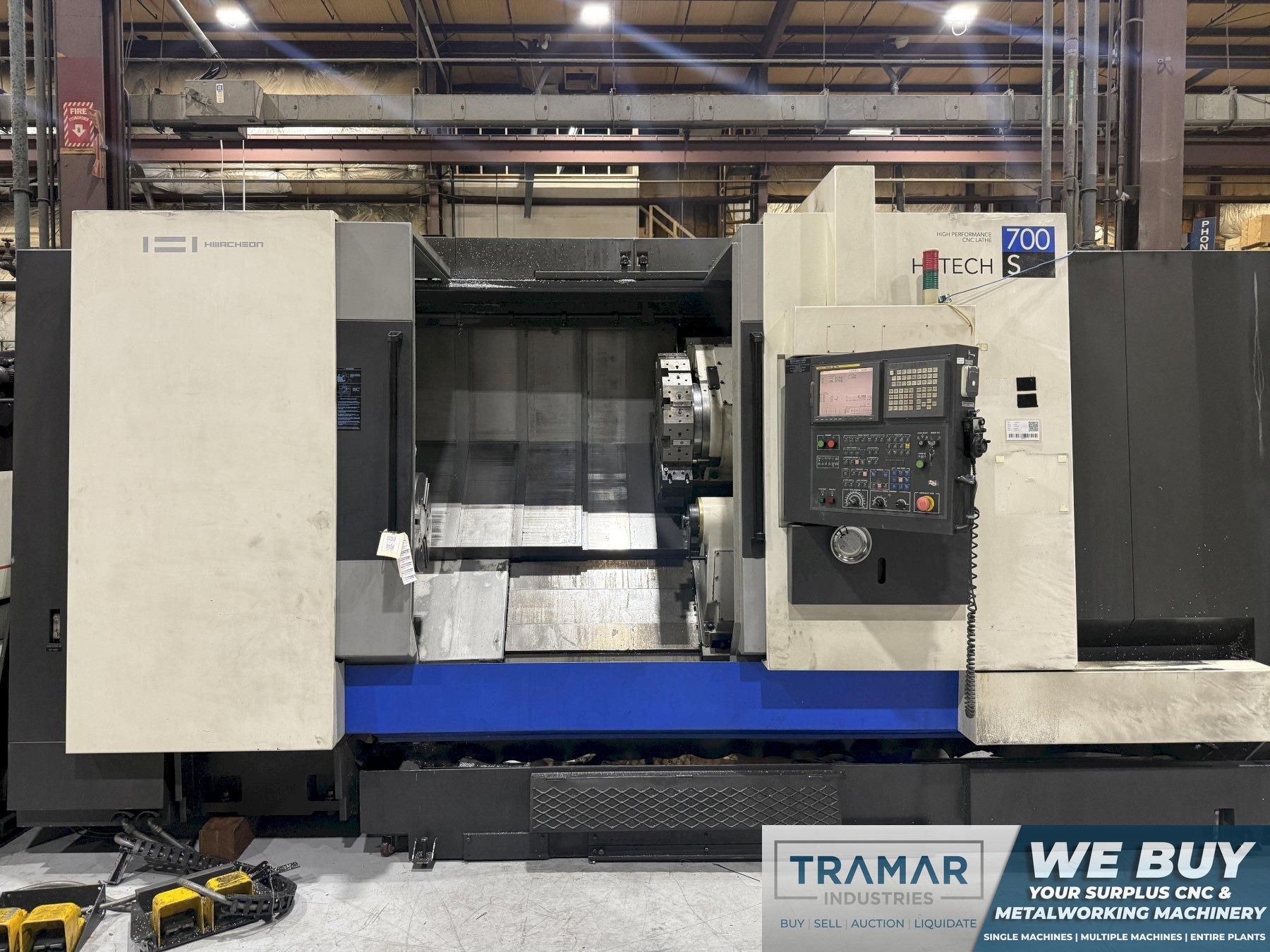 2008 Hwacheon Hi-Tech 700S Used CNC Lathe For Sale